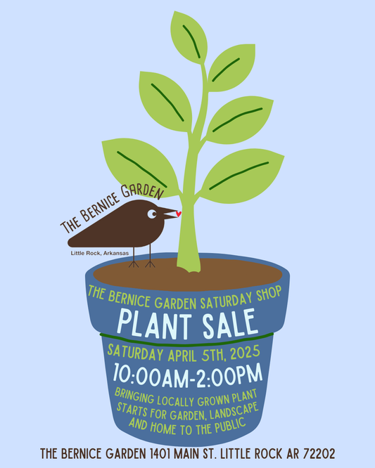 The Bernice Garden Plant Sale Vendor Fee