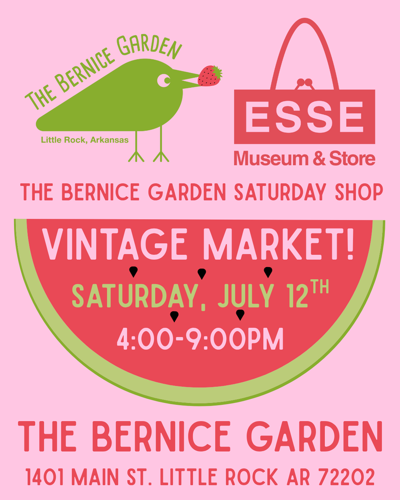 The Bernice Garden Saturday Shop Vendor Fee 7/12