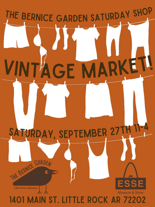 The Bernice Garden Saturday Shop Vendor Fee 9/27