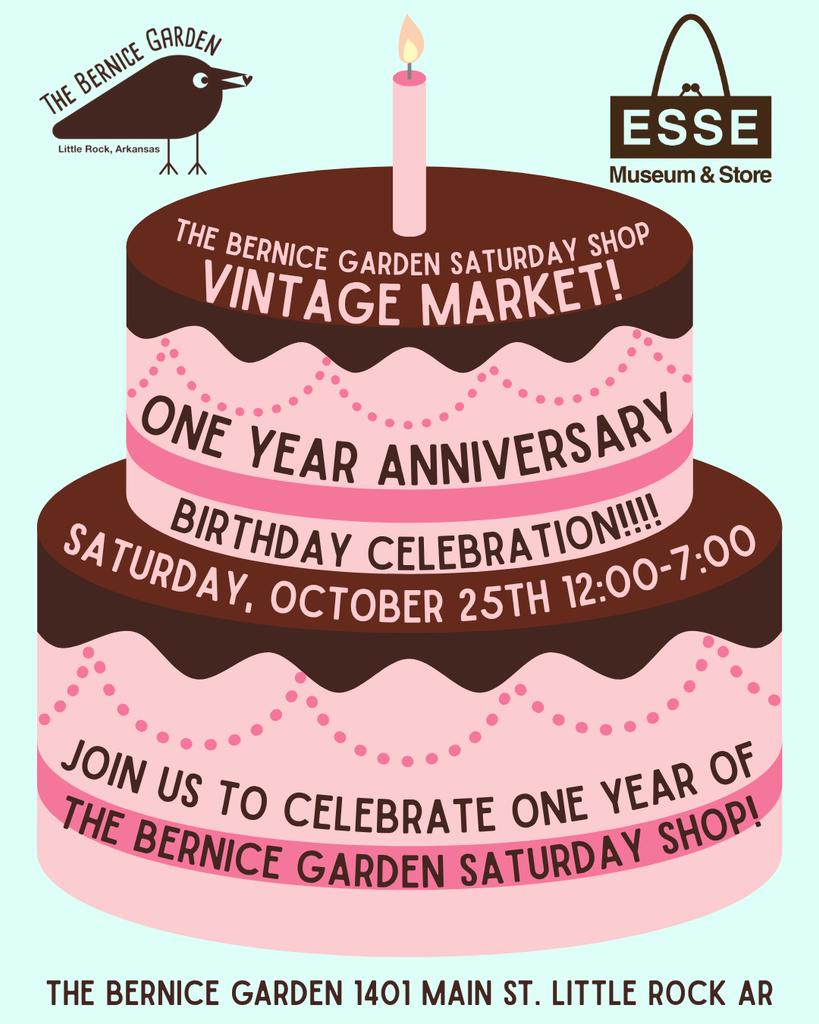 The Bernice Garden Saturday Shop Vendor Fee 10/25