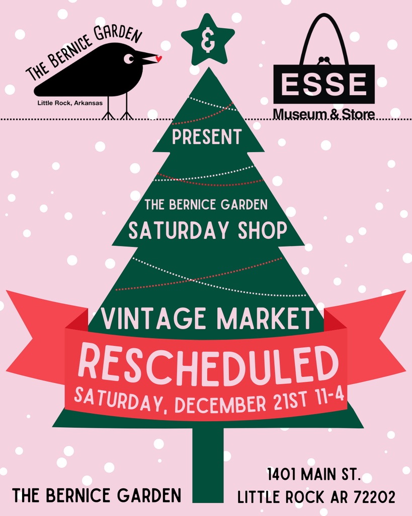 The Bernice Garden Saturday Shop Vendor Fee 12/21
