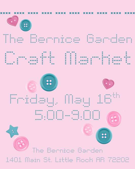 The Bernice Garden Craft Market Vendor Fee 5/16