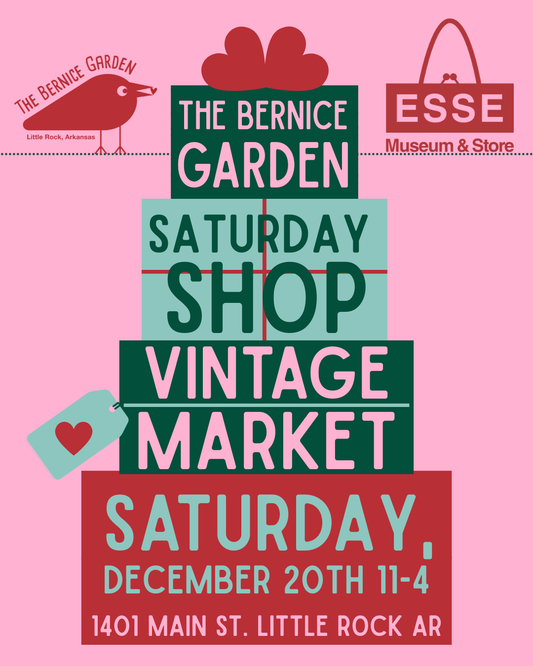 The Bernice Garden Saturday Shop Vendor Fee 12/20